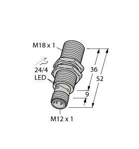 Capteur photoélectrique MT-Turck BIM-UNT-AP7X-0.3-PSG3S Numéro de commande 7700630 Tension de fonctionnement 10-30 VDC M12x 1 - Product Image 5