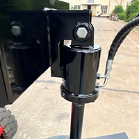 Mini-tarière hydraulique à couple élevé pour mini-chargeuse compacte, pour la plantation d'arbres et le forage de fondations