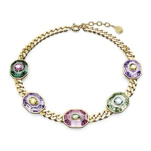 Collar, Pendientes y Pulsera de Lujo Austriacos SWARO Dextera, Collar con Decoración de Diamantes, Joyería de Moda de Alta Calidad al por Mayor - Product Image 1