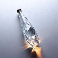 Conception d'usine OEM 350ml 500ml 750ml Verre Vin Liqueur Bouteille Verre Brandy Gin Rhum Tequila Vodka Spiritueux Bouteille avec bouchon à vis