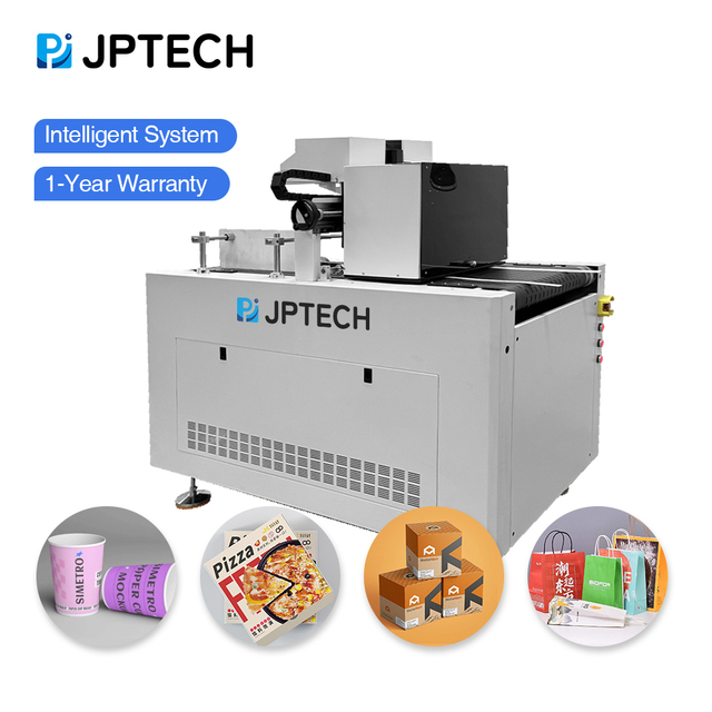 Single Pass UV Carton Printer with Auto Feeder - A4 Printhead for Corrugated Paper Boxes & Flex Egg Materials
