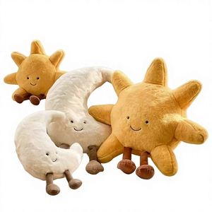 ตุ๊กตาซันมูน ของเล่นตุ๊กตาสัตว์น่ารัก หมอนหนุนเตียง ตุ๊กตานอนหลับแสนสบาย ของขวัญวันเกิดสำหรับเด็กผู้หญิง ขนาด 30 ซม.-60 ซม. - Product Image 2