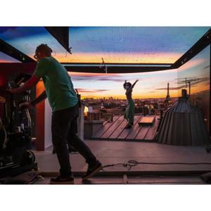 Écran décoratif de scène d'équipement virtuel, panneau LED, écran 3D, mur de fond pour la production vidéo, studio de tournage, intérieurs - Product Image 3