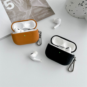 Étui pour écouteurs en daim de couleur unie pour <span class=keywords><strong>AirPods</strong></span> 1/<span class=keywords><strong>2</strong></span> Cover Bluetooth Earphone Protector <span class=keywords><strong>Pro</strong></span> New 3rd - Product Image 3