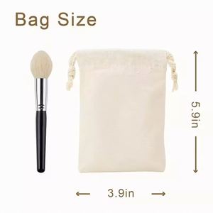 Wholesale Xinxi Brand Sustainable Unisex Fashionable Custom Logo Printed Cotton Softback Drawstring Bag Double String Dust Cover - Product Image 2