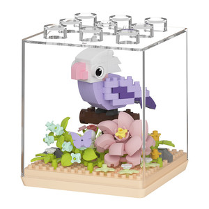 Tự làm chim Mini khối xây dựng Bộ Vẹt gạch xây dựng đồ chơi thủ công lắp ráp mô hình đồ chơi động vật khối với bìa trường hợp quà tặng - Product Image 5