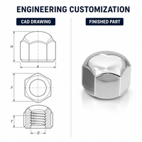 Vis à six pans creux en acier inoxydable usinée sur mesure par CNC, sans bavure, de précision, pour l'automatisation industrielle