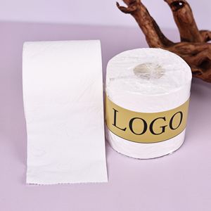 Wholesale Custom OEM 2-<b>Ply</b> 3-<b>Ply</b> <b>4</b>-<b>Ply</b> Embossed 100% Virgin Pulp Soft Flushable Degradable <b>Toilet</b> Tissue Rolls - Product Image 3