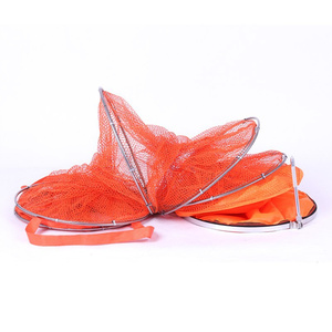 Filet de pêche en maille, revêtement en acier inoxydable, Double anneau de protection pour empêcher le matériel de poisson suspendu - Product Image 4