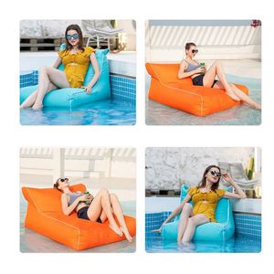 Maxfree Fauteuil Poire Inclinable Moderne Confortable Imperméable Une Place Intérieur/Extérieur Grande Housse de Piscine en Tissu - Product Image 2