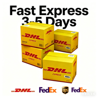 Logistique mondiale DDP économique UPS DHL Express aérien de Chine vers les États-Unis, le Royaume-Uni et le Canada avec transit en 3-7 jours et assurance