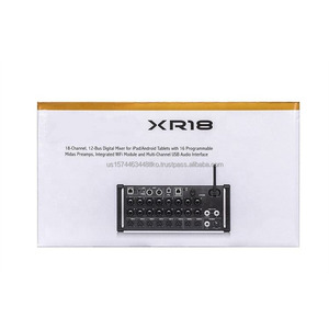 Behringes-Procesador de sonido digital XR12/XR18, mezclador de 18 canales, módulo WiFi/grabadora estéreo USB, preamplificador Midas - Product Image 2