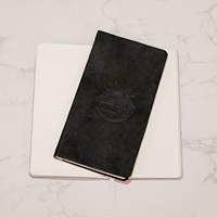 Journal en cuir de mouton de planificateur de nouvelle conception d'affaires de haute qualité avec logo en relief