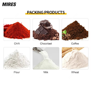 Máquina empaquetadora de llenado de bolsas prefabricadas para polvo Control PLC para cacao en polvo Leche en polvo Café Condimento Línea de producción de alimentos - Product Image 3