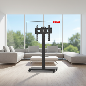 Écran pivotant à mouvement complet pour moniteur LCD LED 32 ''-55'' avec réglage en hauteur et chariots élévateurs TV pour signalisation numérique - Product Image 6