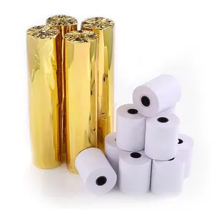 Factory Cheap Free Sample Price Receipt Paper Rolls 57x40mm Pos Paper Cash Register Thermal Printer Paper Roll Single Pure White