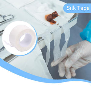 مصنع الصين تصنيع المعدات الأصلية حزمة الطبية الحرير الجص الشريط اللاصق الجراحية الشريط اللاصق - Product Image 2