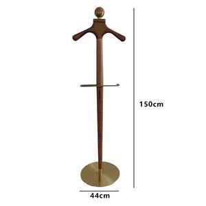 <span class=keywords><strong>Perchero</strong></span> <span class=keywords><strong>Vertical</strong></span> de Madera Multifuncional de 5 Niveles Lavinia Luxury Gold, Gran Oferta, 44x150cm, Ahorro de Espacio para Cocina y Armario - Product Image 4
