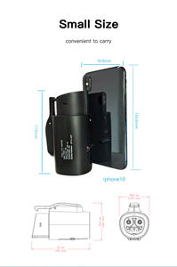 Adaptador de carga <span class=keywords><strong>Hansshow</strong></span> Tesla a j1772 Max 80A 250V para solo J1772 Evs - Product Image 5