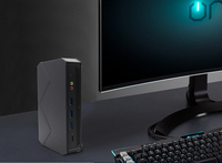 Mini PC EGLOBAL para Juegos con AMD Ryzen 7 7840HS, 2*DDR4, SSD M.2, Windows 10, 3 Pantallas, 7 USB, RJ45, LAN 2.5G, Audio, WIFI 6, Bluetooth y Linux