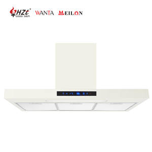 Campana Extractora de Humo Doméstica Profesional Personalizada al Mejor Precio, Campana Extractora de Cocina de 90 cm con Gran Succión y Luz LED - Product Image 1