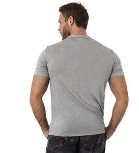 Wholesale Men's Quick Dry Merino <strong>Wool</strong> T Shirt Custom Printing Short Sleeves <strong>Base</strong> <strong>Layer</strong> <strong>Wool</strong> Tee Men 100% Merino <strong>Wool</strong> Shirt - Product Image 2