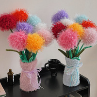 CHIQUE Ins Style Accessoires de bouquet en peluche douce, décorations de studio photo, fausses fleurs, jouets, grandes plantes en pot pour présentation