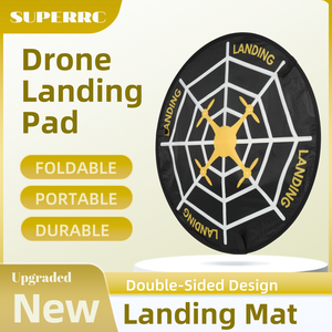 แผ่นลงจอด 002 ขนาด 75 ซม. ยี่ห้อ Hot Factory แบบพับได้รวดเร็ว พกพาสะดวก กันน้ำ สำหรับโดรนระดับมืออาชีพ พร้อมอุปกรณ์เสริมปรับแต่งได้ - Product Image 5