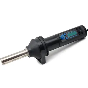 ปืนลมร้อนแบบพกพา 8032D 220v พร้อมหน้าจอ LCD ดิจิตอล สถานีบัดกรีและปืนลมร้อน ควบคุมอุณหภูมิสำหรับงานบัดกรีและถอดบัดกรี - Product Image 4