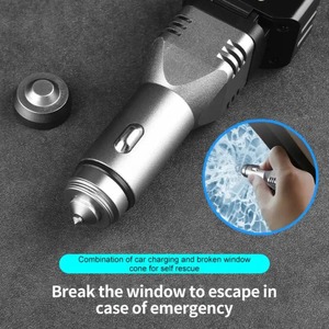 LED Flashlight <b>MINI</b> Car Chargeable <b>Lantern</b> Torch Powerful Lamp Built-in Li-ion Battery Car Cigarette Lighter Socket Light - Product Image 6