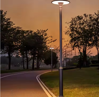 Lámpara de Jardín LED Exterior Personalizada, Impermeable IP65, Cuerpo de Hierro, Pantalla de Vidrio, Iluminación de Paisaje, Opciones de Temperatura de Color Múltiple