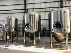 Honglin Sản phẩm mới 304 thép không gỉ 1000L 2000L 3000L bia dây chuyền sản xuất 5000L bia thủ công thiết bị sản xuất bia để bán