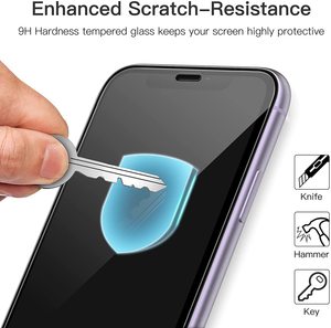 Đầy Đủ Bìa 9D Tempered Glass Bảo Vệ Cho iPhone 17 14 13 12 Pro Max <span class=keywords><strong>X</strong></span> XR Cao Rõ Ràng 9H Với Đầy Đủ Keo Điện Thoại Di Động Phụ Kiện - Product Image 3