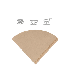 Filtres à café jetables résistants à la chaleur et antiadhésifs # <span class=keywords><strong>200</strong></span> filtres coniques non blanchis taille 02 pour 2 à 4 tasses de café filtre - Product Image 1