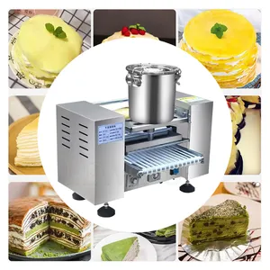 Ticari otomatik bin katmanlı waffle kek makinesi makine Tortilla Pancake Crepe krep Melaleuca Maker fırın ekipmanları