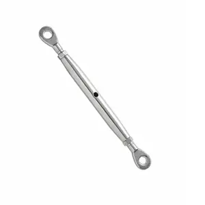 EU Type Stainless Steel 316 Eye Eye Closed Body Turnbuckle For Marine Rigging