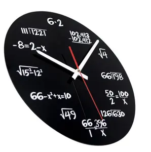 Orologio da parete della scuola di formula matematica di vendita calda 2023