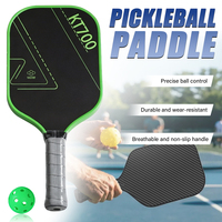 Raquette de pickleball Guanlin-25 FC KT700 en fibre de carbone synthétique, 16 mm, sans bordure, pour entraînement, haute qualité, divertissement en plein air, personnalisable