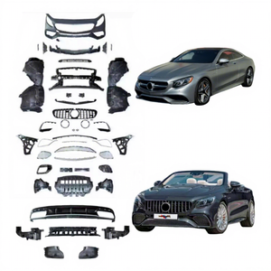 Kit de carrocería de plástico PP 2015-2021, accesorios para parrilla de parachoques de coche para <span class=keywords><strong>Mercedes</strong></span> Benz Clase S <span class=keywords><strong>Coupe</strong></span> W217 C217, actualización <span class=keywords><strong>S65</strong></span>, kit de carrocería de diseño - Product Image 1