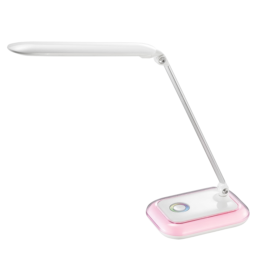 Роскошная современная настольная лампа с сенсорным затемнением с RGB подсветкой для домашнего отеля в качестве подарка