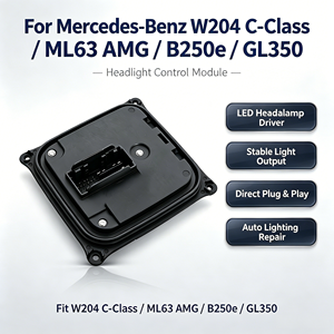 Module de phare LED pour Mercedes-Benz W204 <span class=keywords><strong>Classe</strong></span> C ML63 AMG <span class=keywords><strong>B250e</strong></span> – Module de commande de phare de remplacement pour feux de croisement - Product Image 2