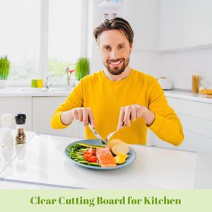 Customized Acrylic Cutting Board Unique Design <b>Plastic</b> Good Material Chopping Board Large Personalized Cutting Board for Kitchen - Product Image 5
