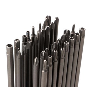 32Pcs Extended Screwdriver Bit Set 45 Steel Hex Y Type For Electric Drills And Screwdrivers - Product Image 3