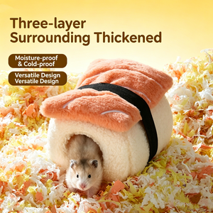 스시 스타일링 방습 방한 다용도 디자인(햄스터, 기니피그, 슈가 글라이더, 소형 애완동물용) - Product Image 1