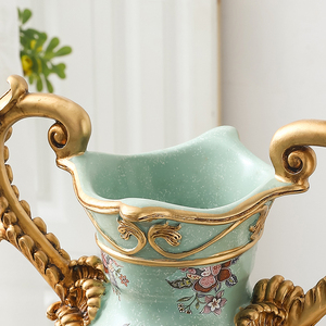 Grand centre de table de salon-Vase en céramique de luxe européen - Product Image 5