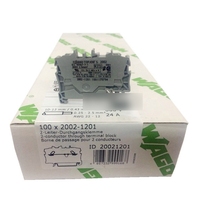 100 unidades/caja, nuevos terminales de cableado para 2002-1201, envío gratis
