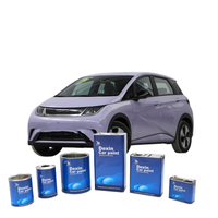 DEXIN 2K Clear Coat Vernis automobile automobile à haute brillance avec effet miroir Apparence liquide Application de pulvérisation Exporté Suriname