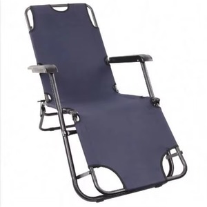 Silla plegable portátil tipo tumbona para jardín, playa, camping, patio, bistro, con protección solar (muestra gratuita) - Product Image 4