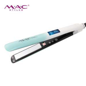 Plancha y Rizador de Pelo Eléctrico Profesional de Cerámica de 1 Pulgada, Doble Voltaje, Múltiples Temperaturas, 1 Año de Garantía, Rosa <span class=keywords><strong>BDISCO</strong></span> - Product Image 5