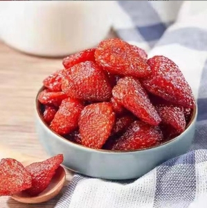 Fragole Essiccate Sfuse Naturali e Dolcificate per Pasticceria e Topping Yogurt, Certificato Halal, Disponibile OEM - Product Image 5